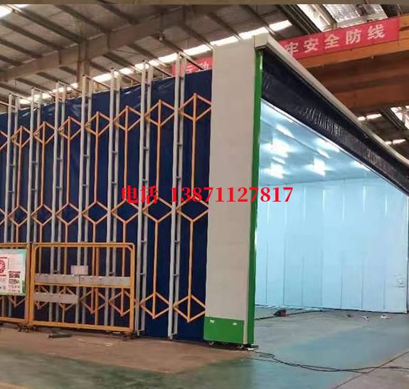 冷库平开钢结构厂移动伸缩房